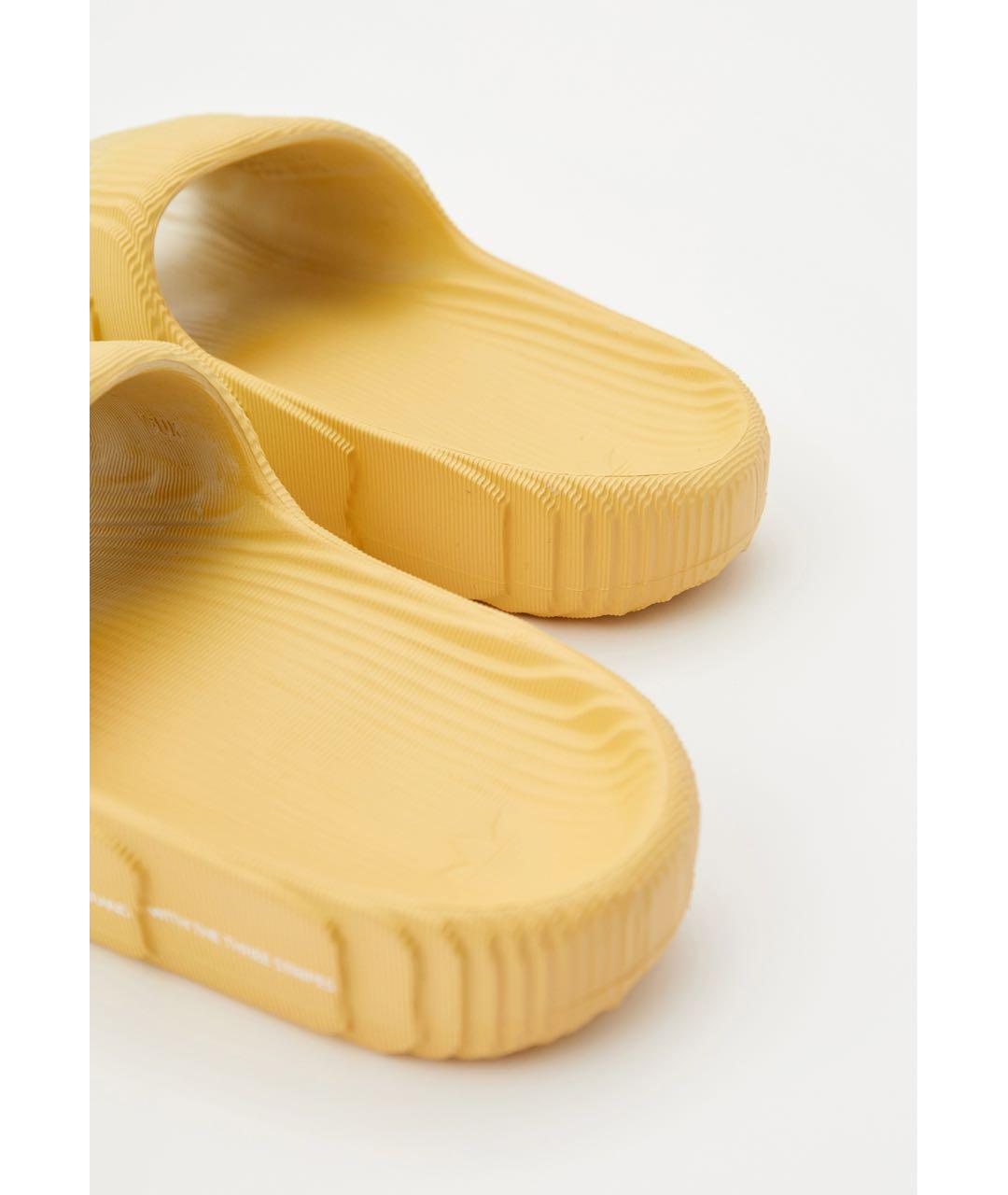 ADIDAS Желтые резиновые шлепанцы, фото 4