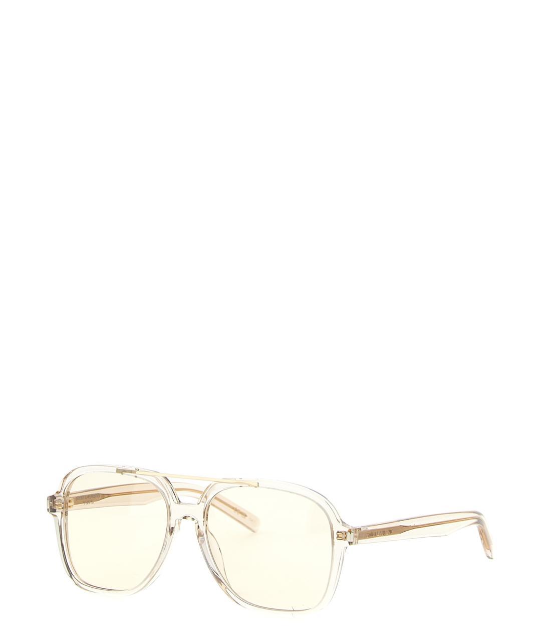 SAINT LAURENT Мульти пластиковые солнцезащитные очки, фото 3