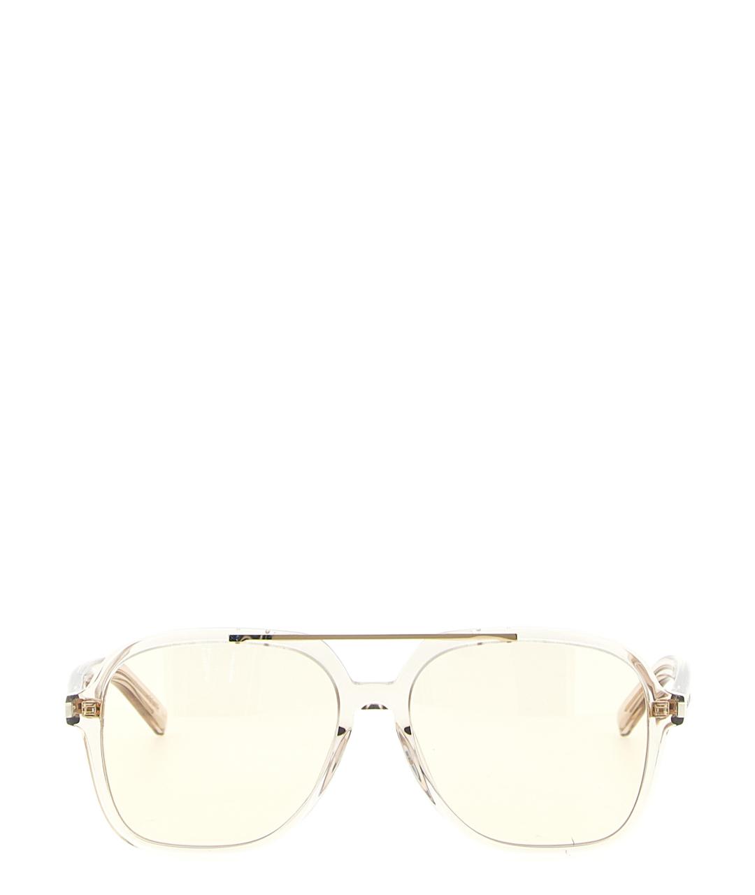 SAINT LAURENT Мульти пластиковые солнцезащитные очки, фото 1