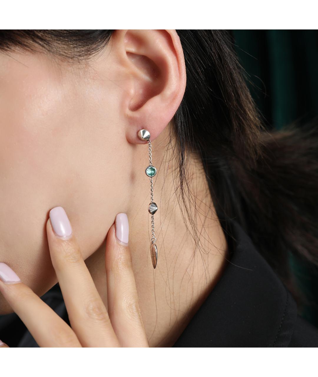 GUCCI Серебряные серьги, фото 3