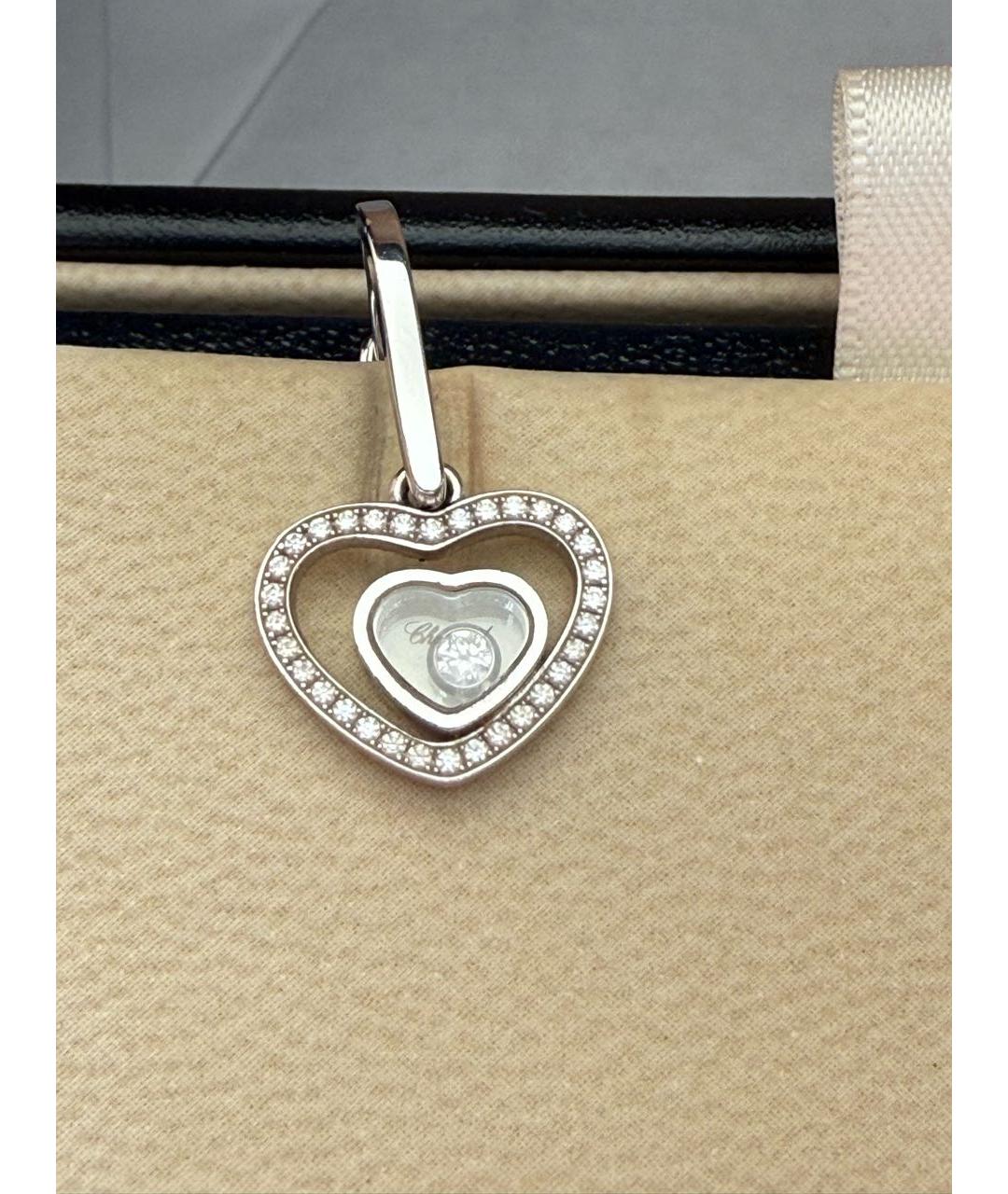 CHOPARD Белые серьги из белого золота, фото 3