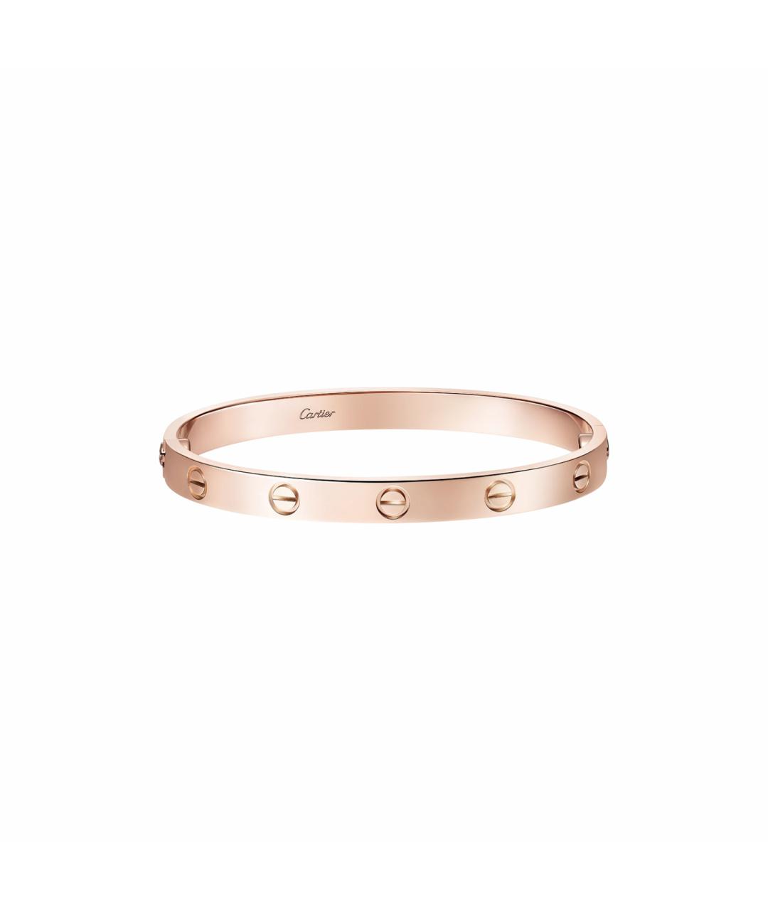 CARTIER Золотой браслет из розового золота, фото 1