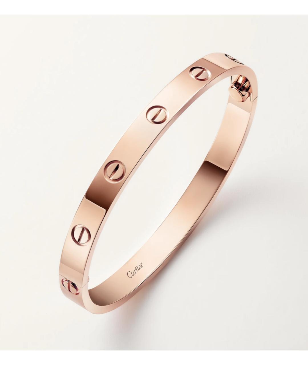 CARTIER Золотой браслет из розового золота, фото 2