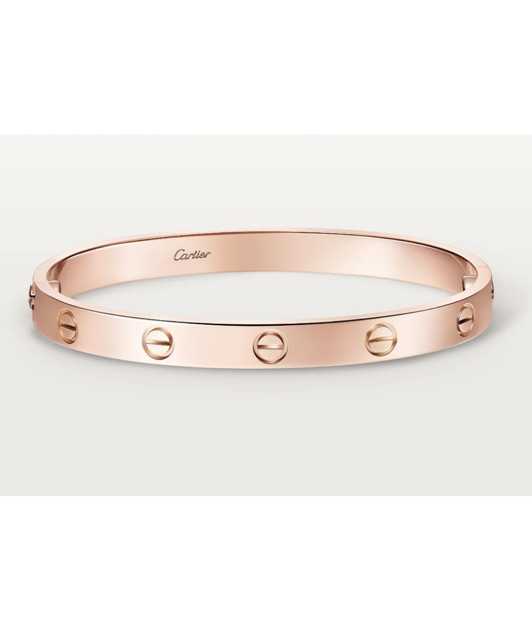 CARTIER Золотой браслет из розового золота, фото 5