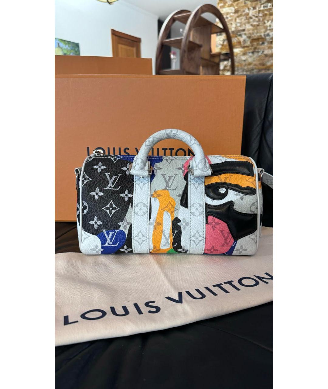 LOUIS VUITTON Мульти кожаная сумка через плечо, фото 9