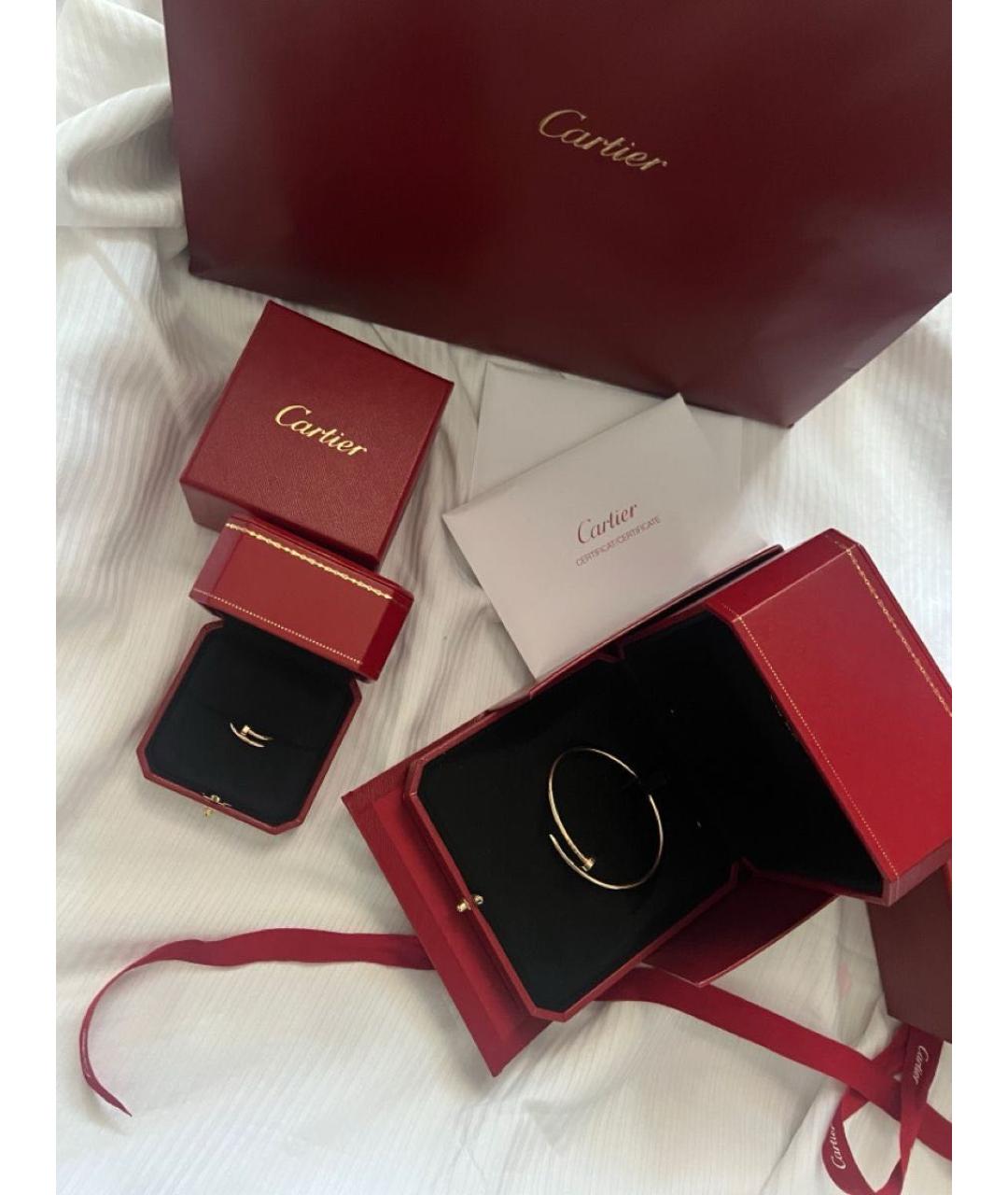 CARTIER Золотой комплект из желтого золота, фото 3