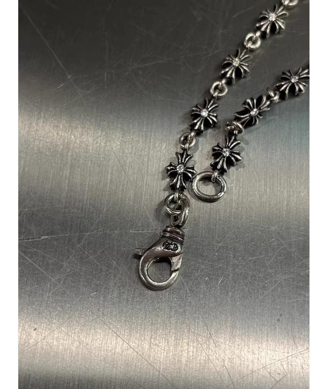 CHROME HEARTS Серебряная цепочка, фото 5