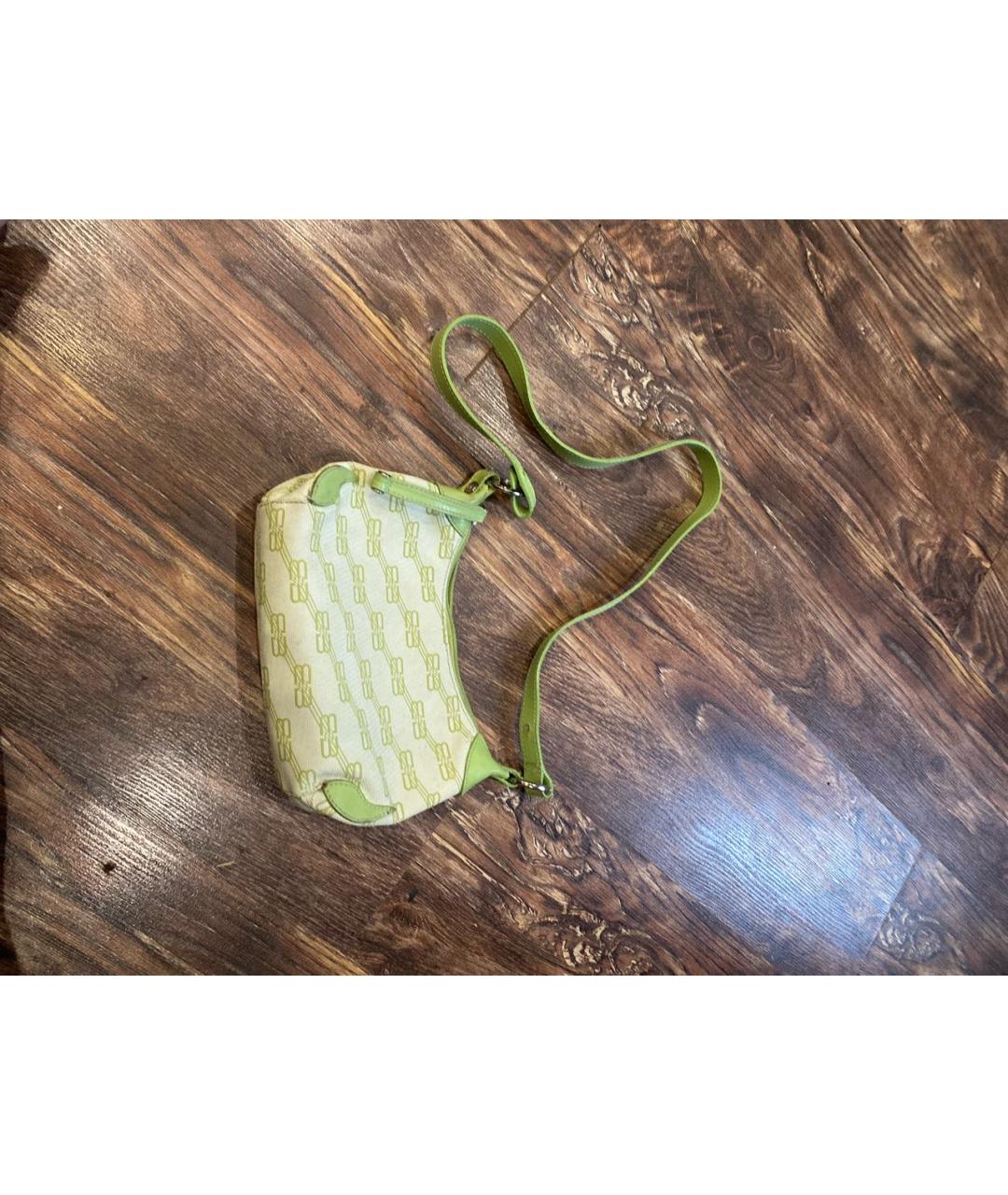 BALENCIAGA Зеленая кожаная сумка через плечо, фото 3