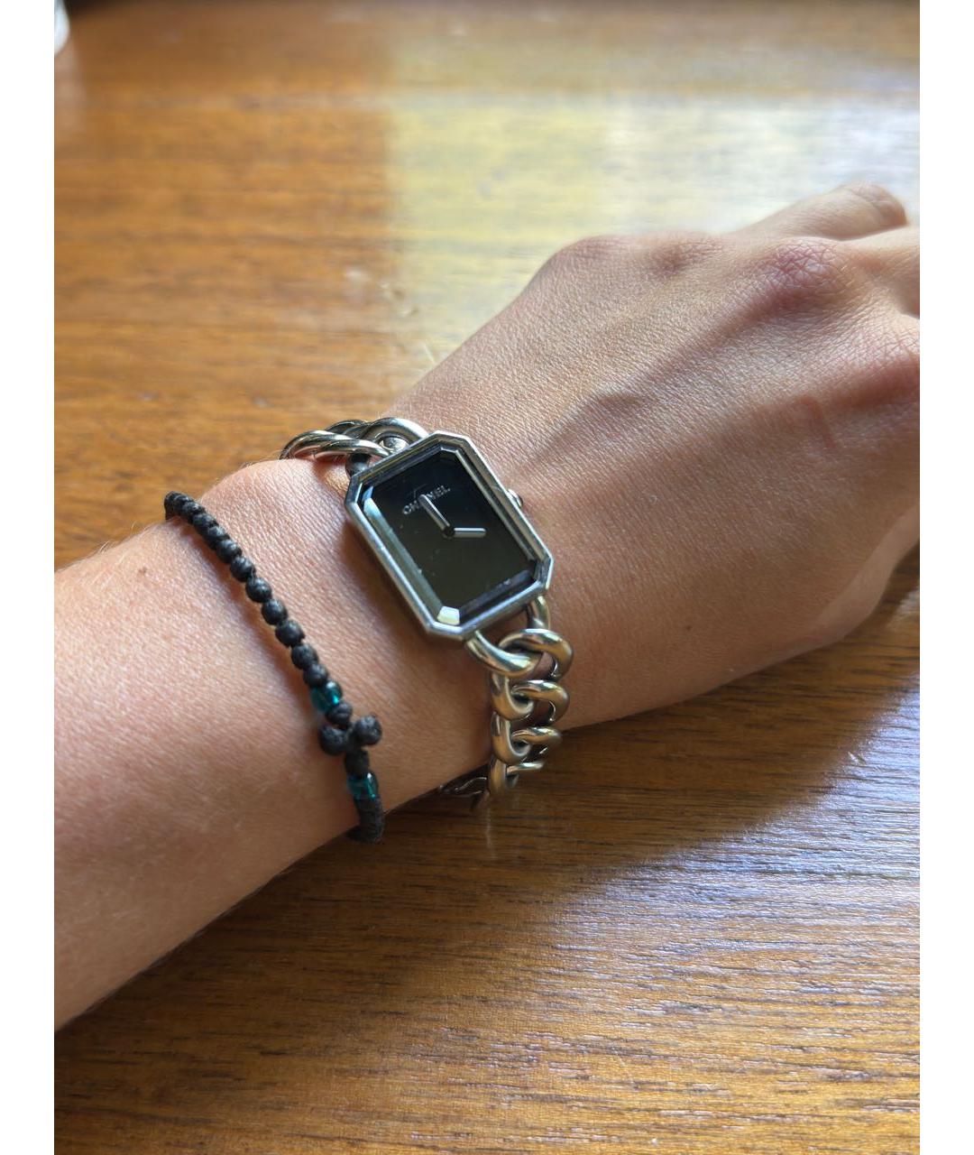 CHANEL Серые часы, фото 4