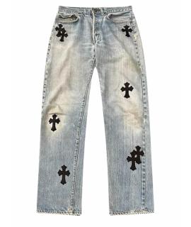 CHROME HEARTS Прямые джинсы