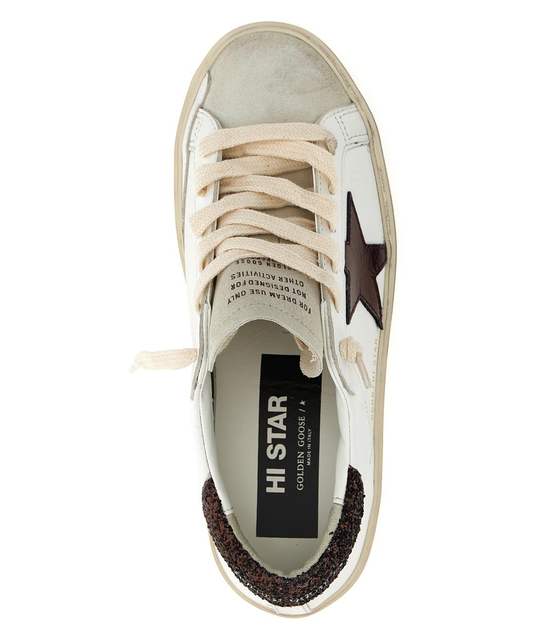 GOLDEN GOOSE DELUXE BRAND Мульти кожаные кеды, фото 4