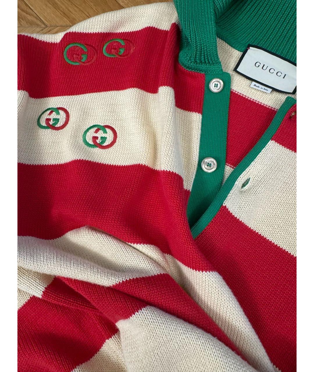 GUCCI Мульти хлопковый джемпер / свитер, фото 3