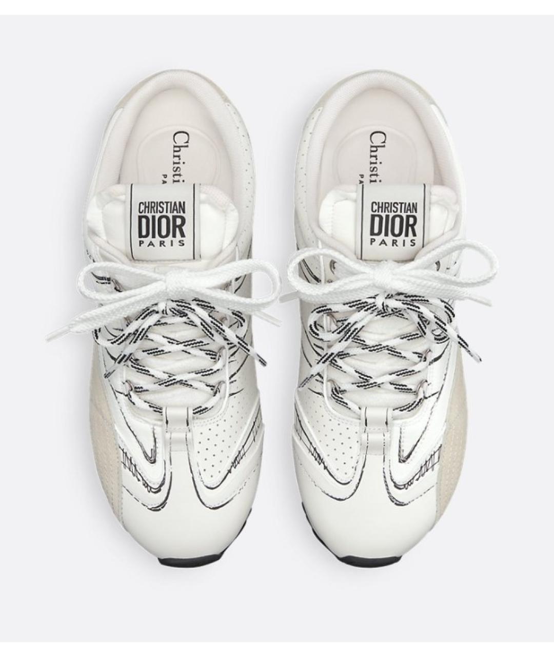 CHRISTIAN DIOR Белые кроссовки, фото 2