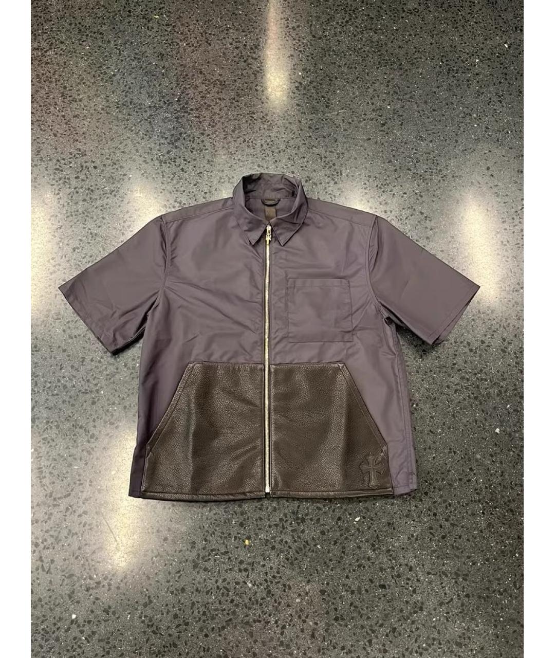 CHROME HEARTS Фиолетовая футболка, фото 6