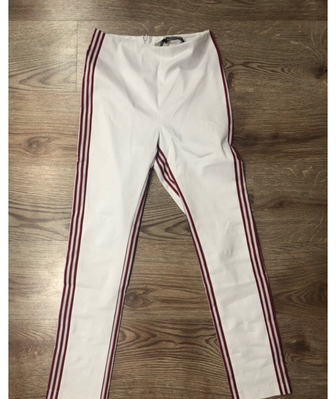 PINKO Белые хлопко-эластановые брюки узкие, фото 3