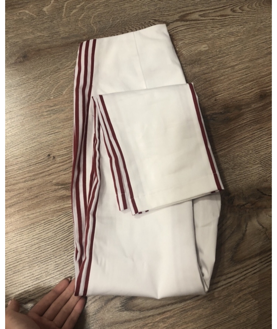 PINKO Белые хлопко-эластановые брюки узкие, фото 4