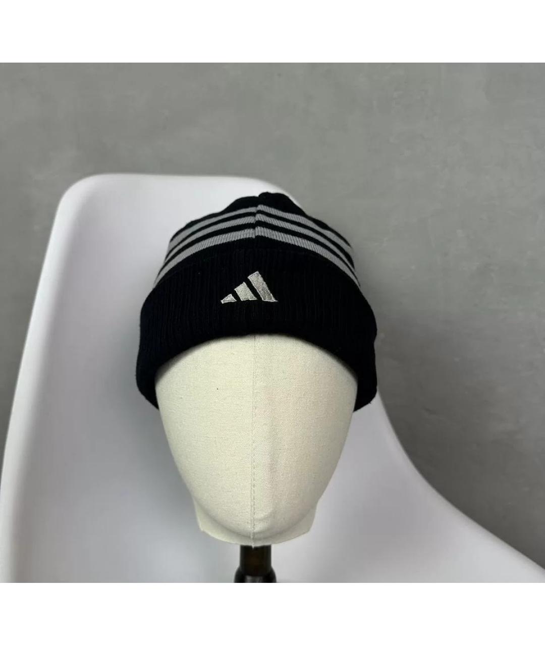 ADIDAS Черная шапка, фото 3
