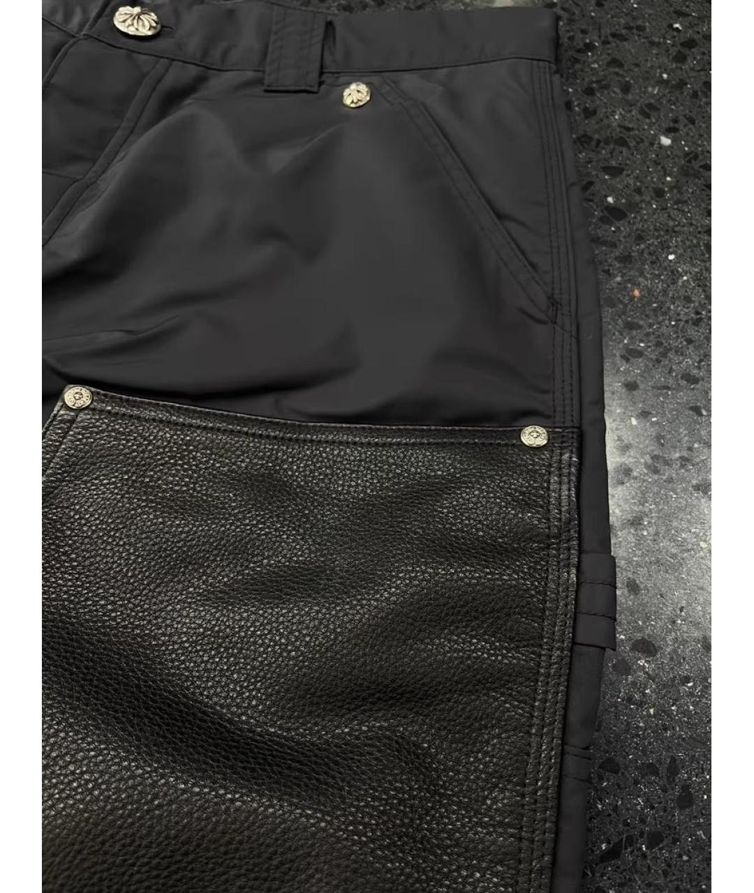 CHROME HEARTS Черные прямые джинсы, фото 3