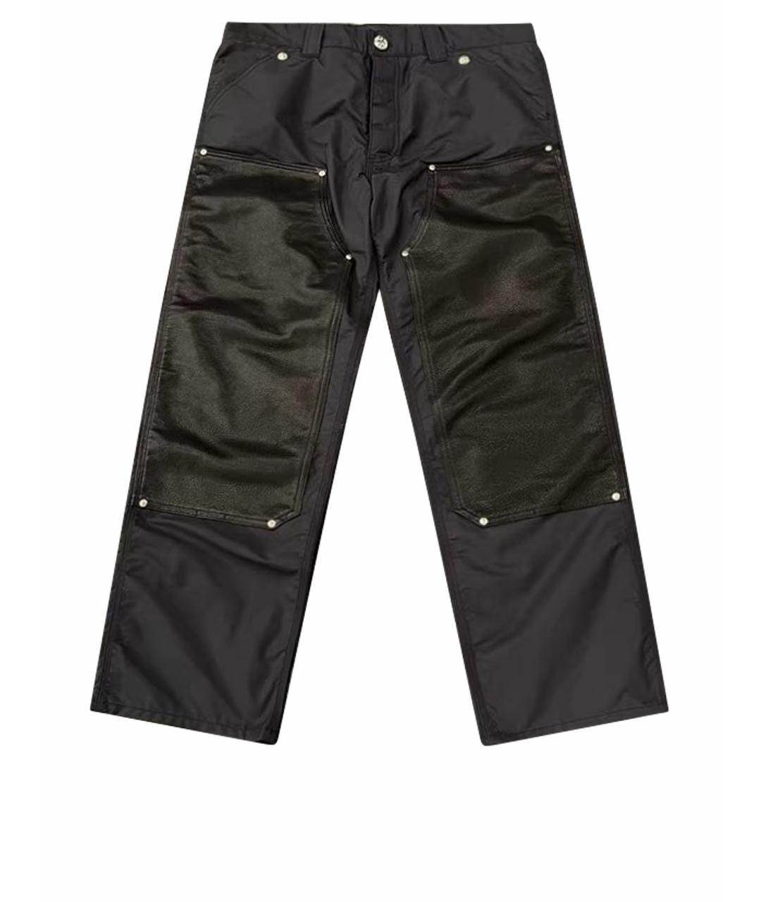 CHROME HEARTS Черные прямые джинсы, фото 1