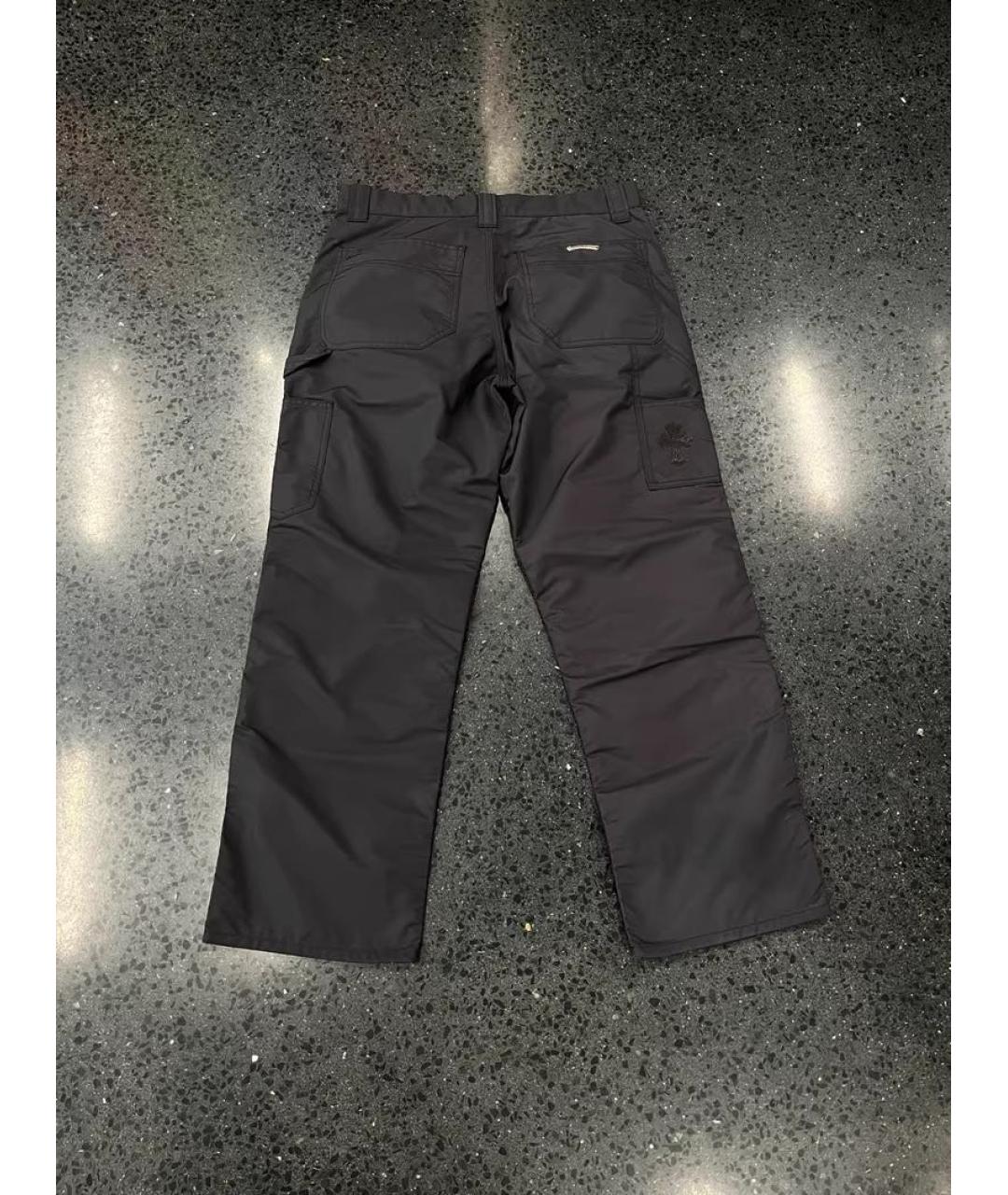 CHROME HEARTS Черные прямые джинсы, фото 2