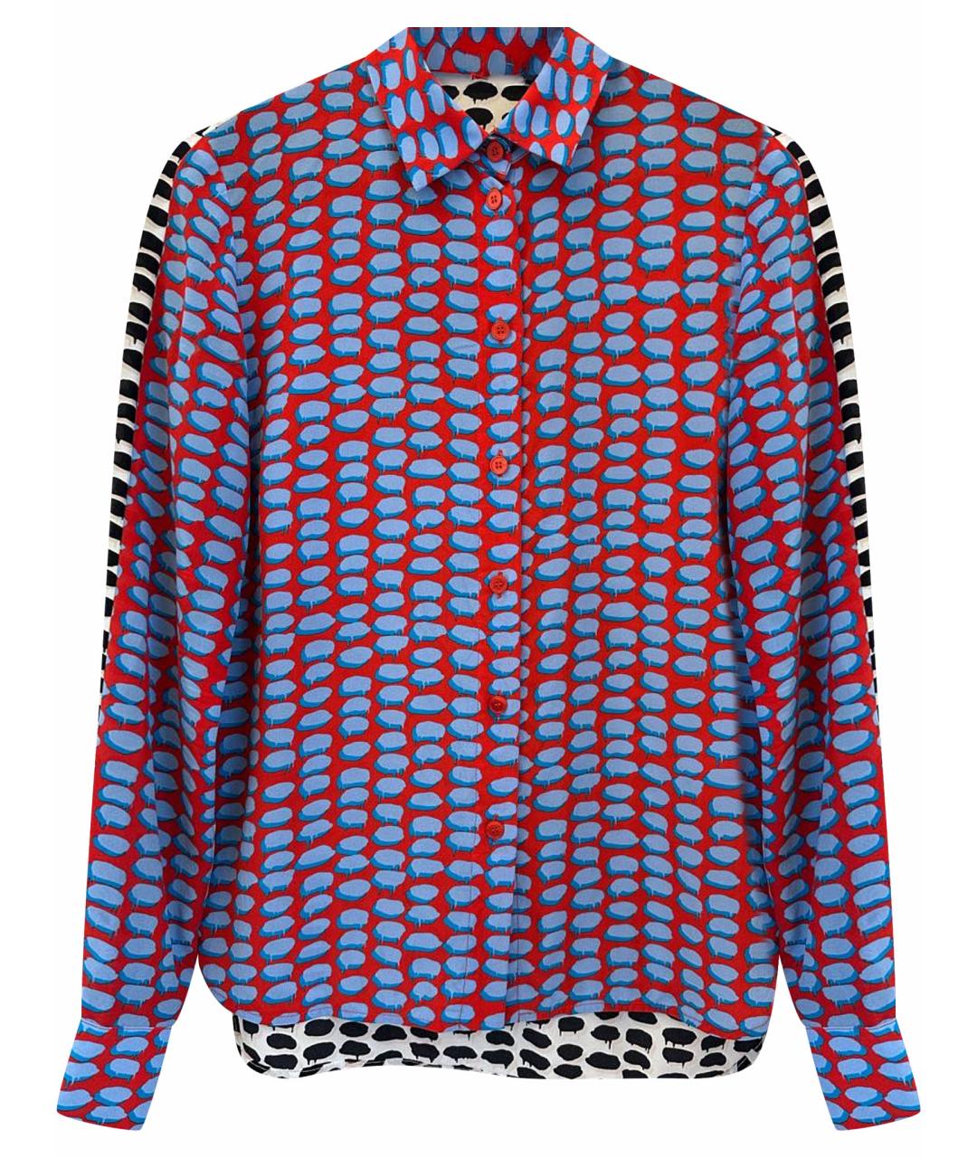 STELLA MCCARTNEY Мульти шелковая рубашка, фото 1