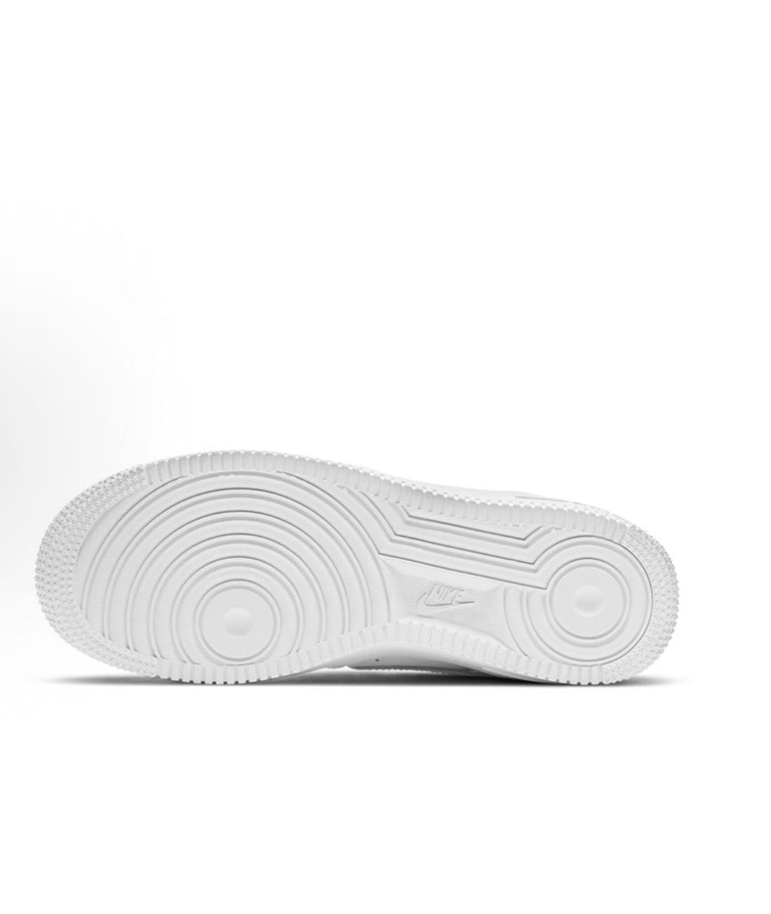 NIKE Белые кожаные низкие кроссовки / кеды, фото 3