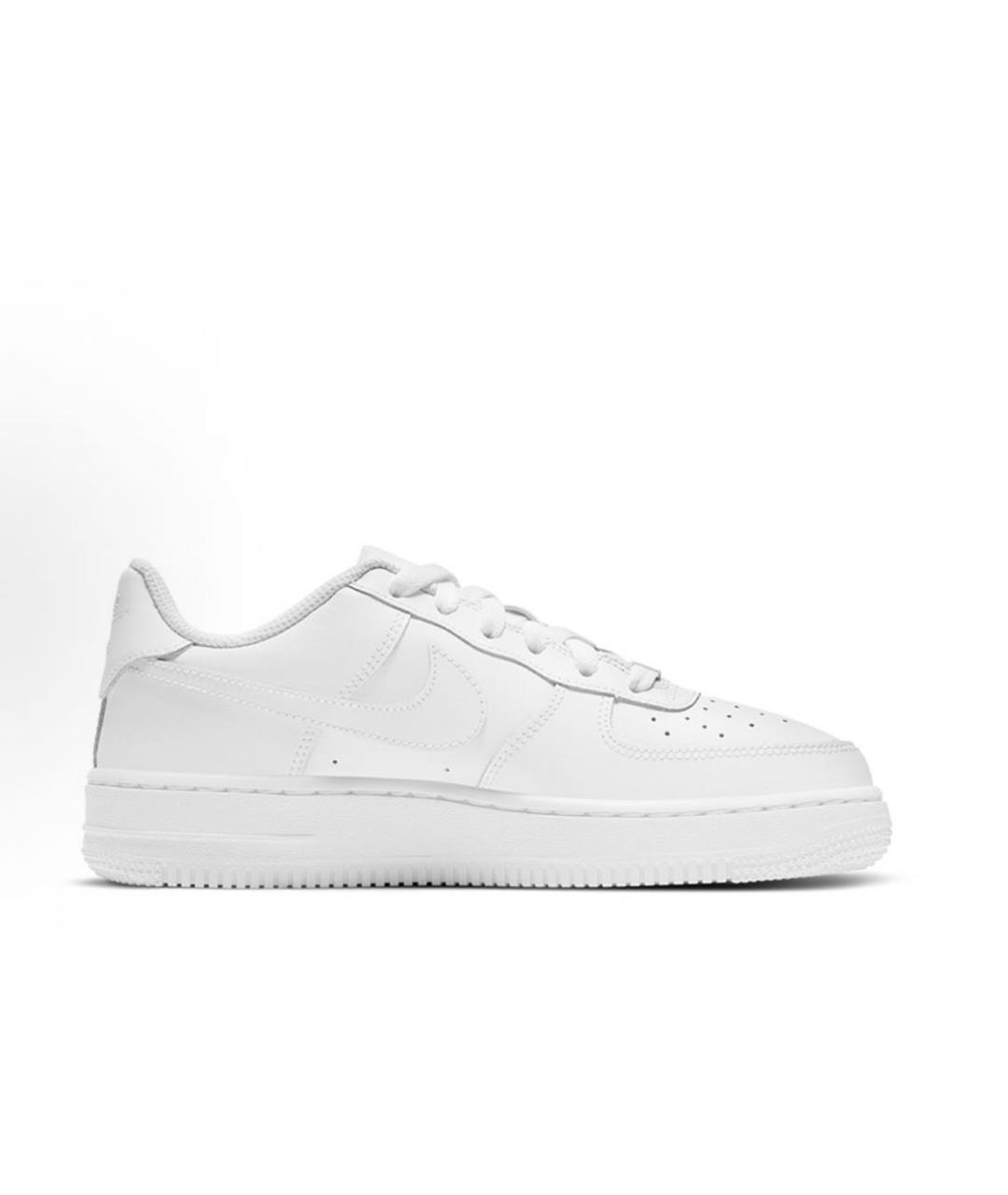 NIKE Белые кожаные низкие кроссовки / кеды, фото 2