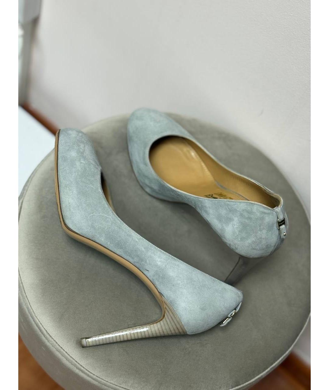 FERRAGAMO Замшевые туфли, фото 3