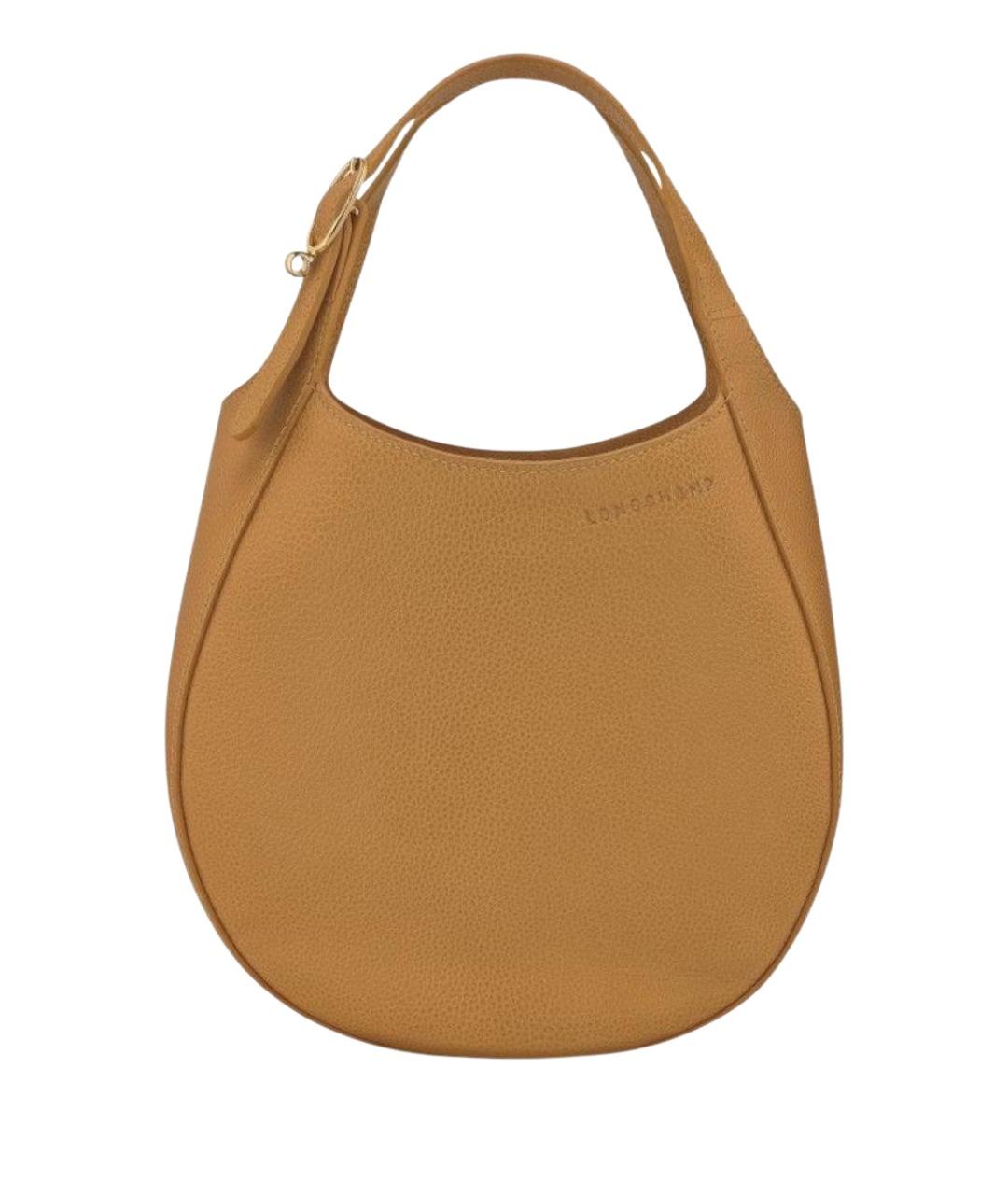 LONGCHAMP Коричневая синтетическая сумка тоут, фото 1