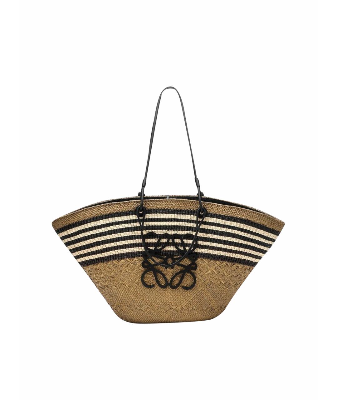 LOEWE Бежевая сумка тоут, фото 1
