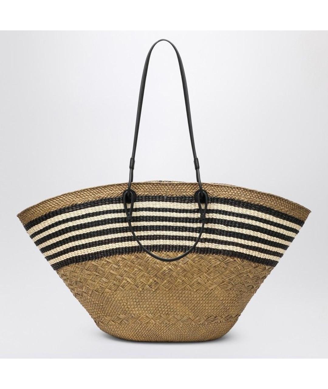 LOEWE Бежевая сумка тоут, фото 2