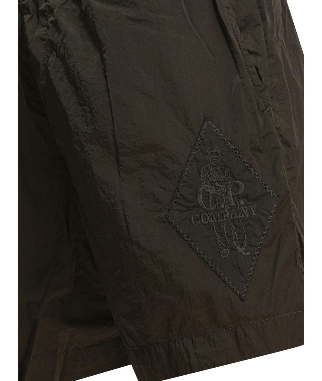 CP COMPANY Коричневые плавки, фото 4