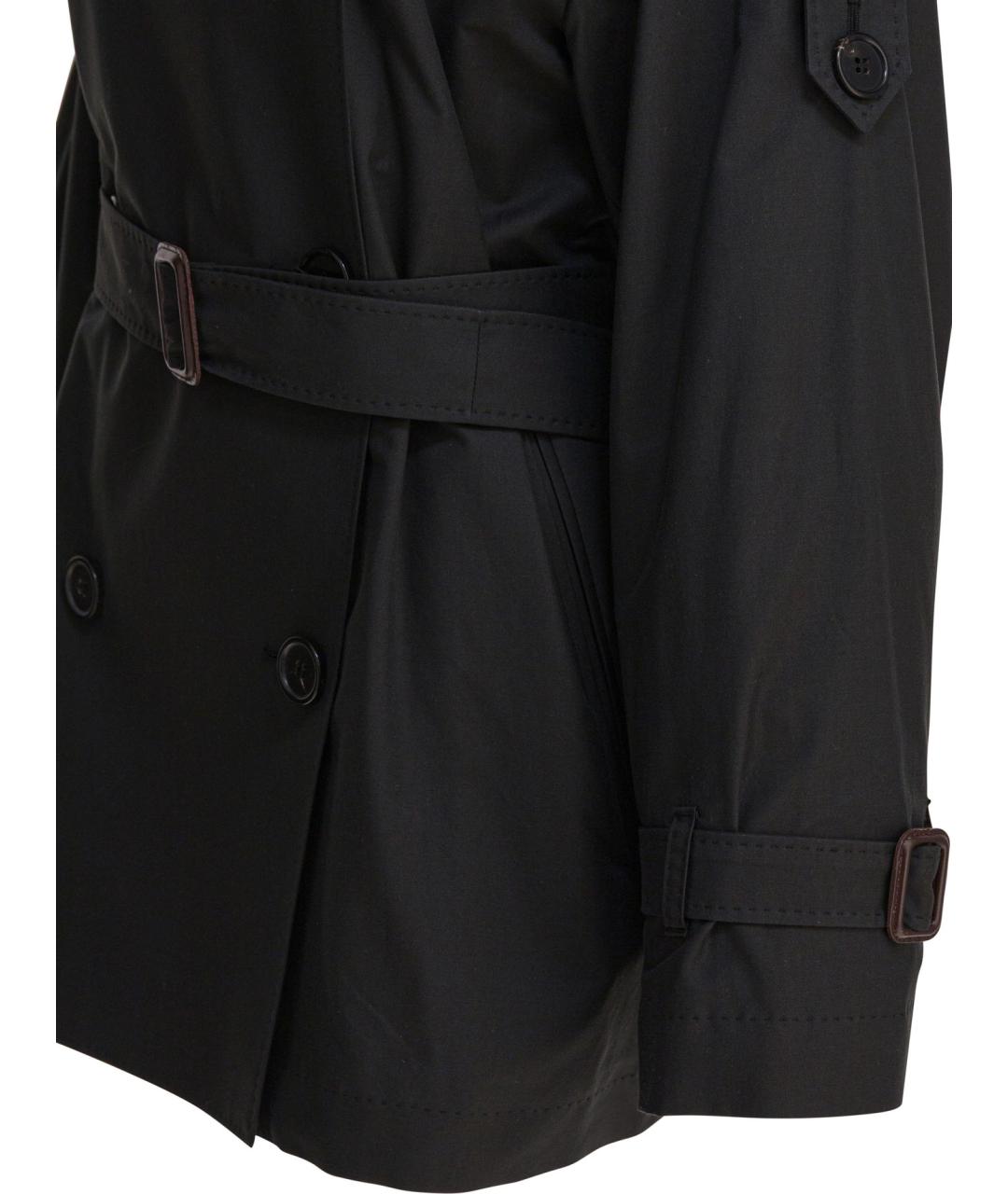 MAX MARA Черный тренч/плащ, фото 4