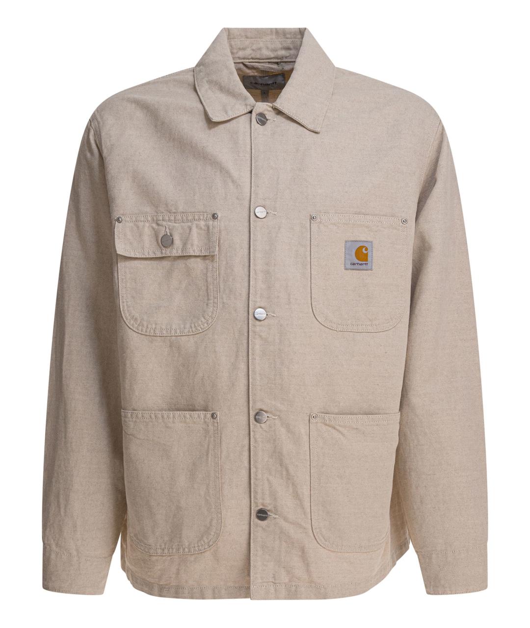 CARHARTT WIP Бежевая хлопковая куртка, фото 1