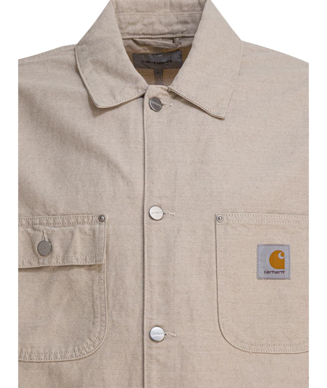 CARHARTT WIP Бежевая хлопковая куртка, фото 3