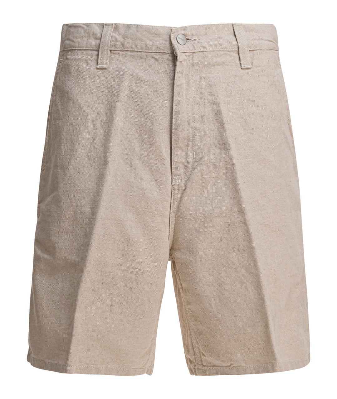 CARHARTT WIP Бежевые хлопковые шорты, фото 1
