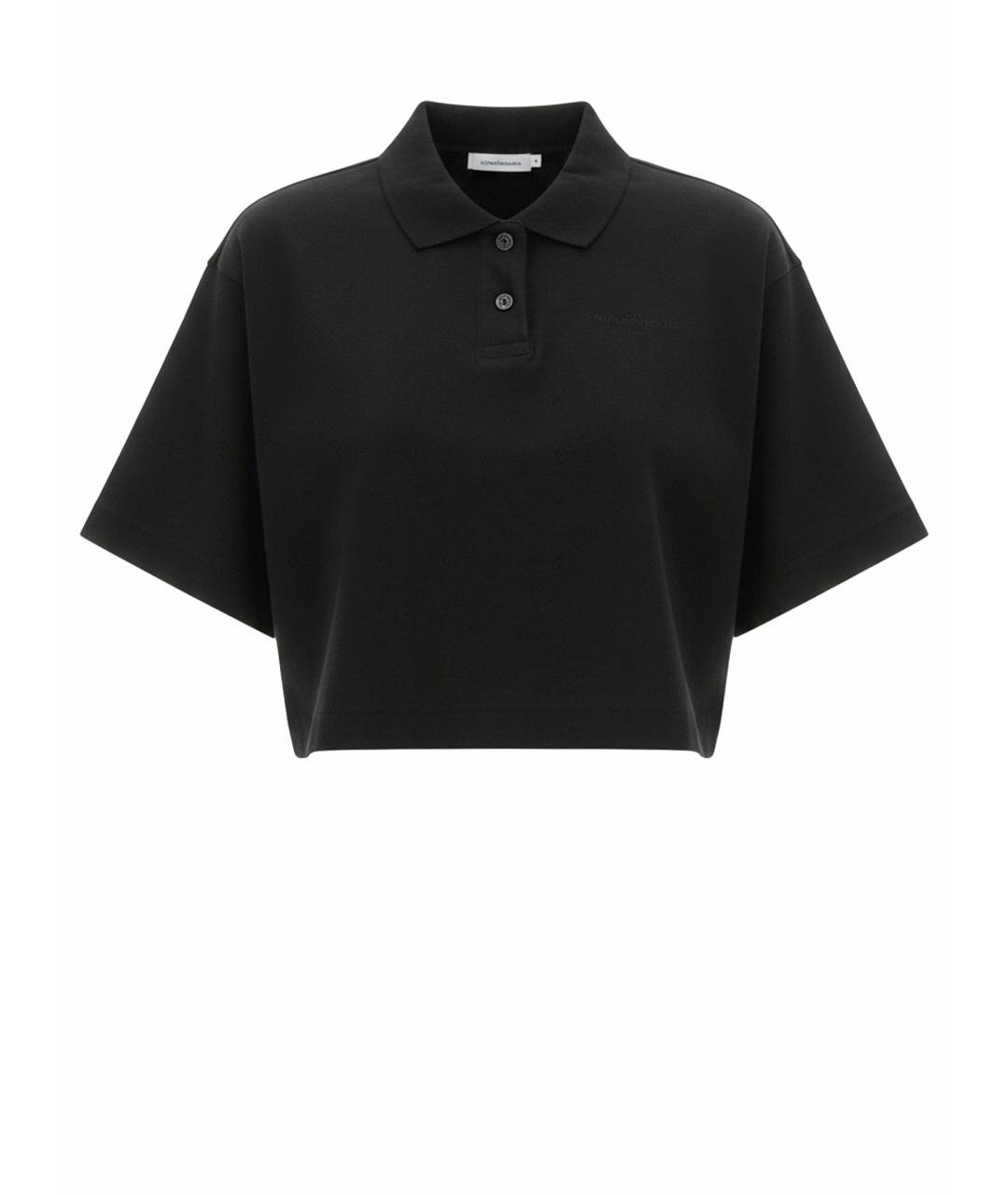 ALEXANDER WANG Черная хлопковая футболка, фото 5