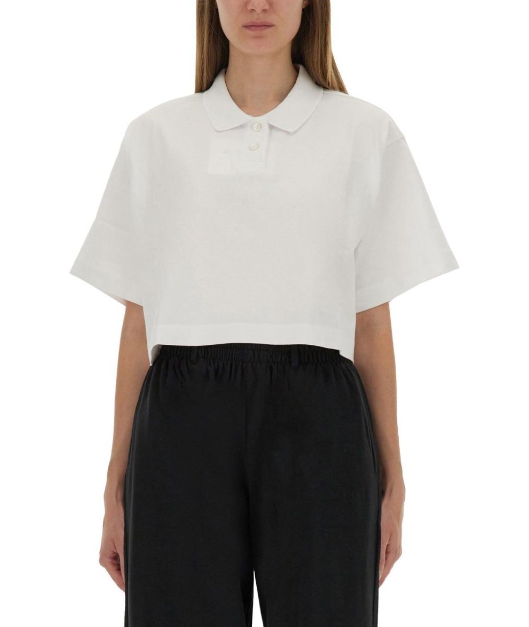 ALEXANDER WANG Белая хлопковая футболка, фото 5