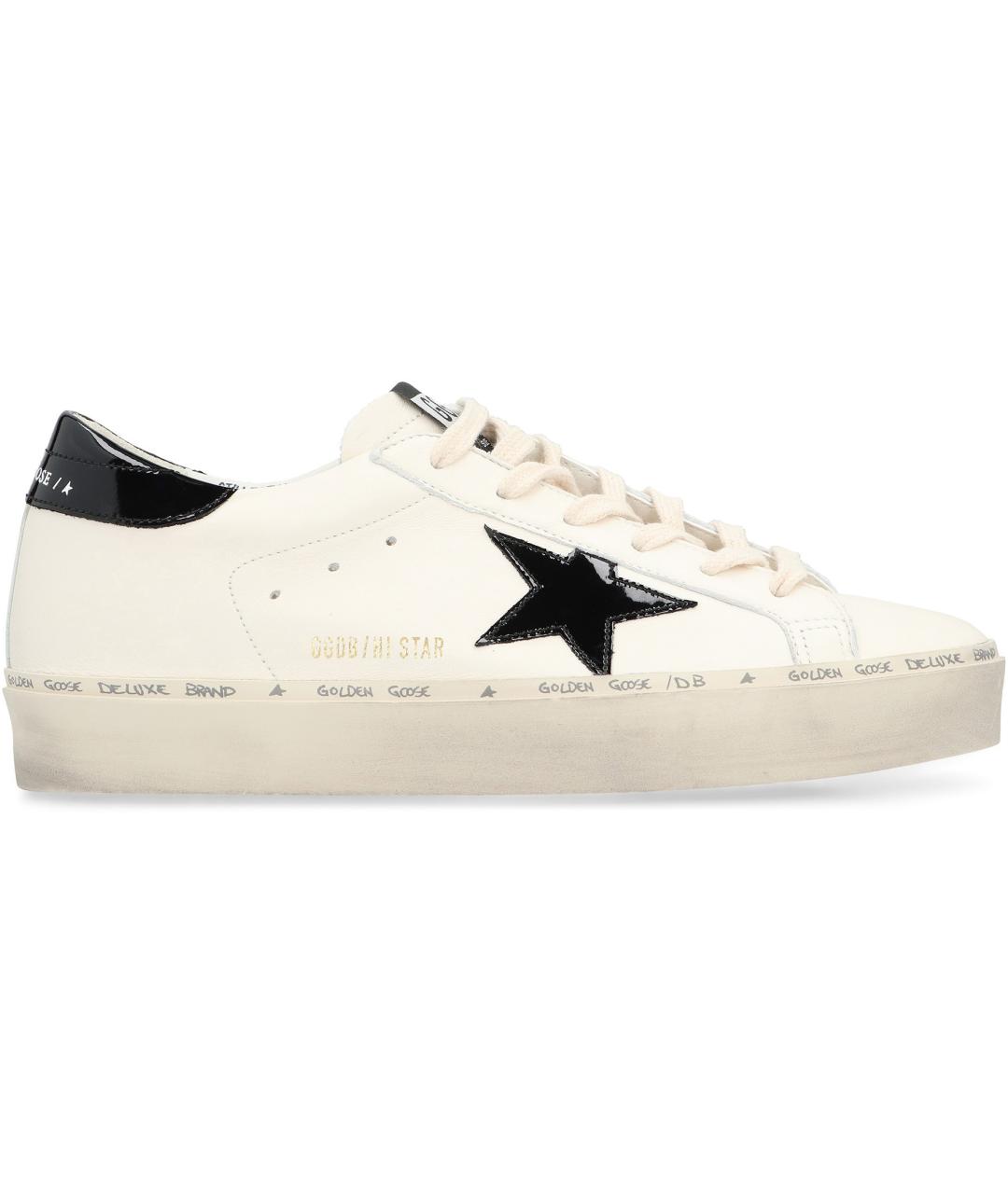 GOLDEN GOOSE DELUXE BRAND Белые кожаные кеды, фото 2