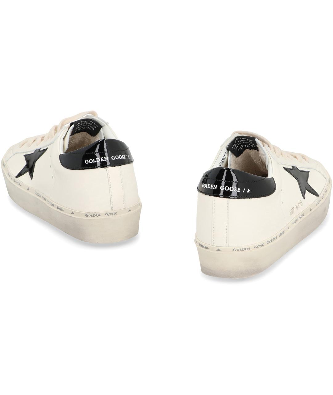 GOLDEN GOOSE DELUXE BRAND Белые кожаные кеды, фото 4