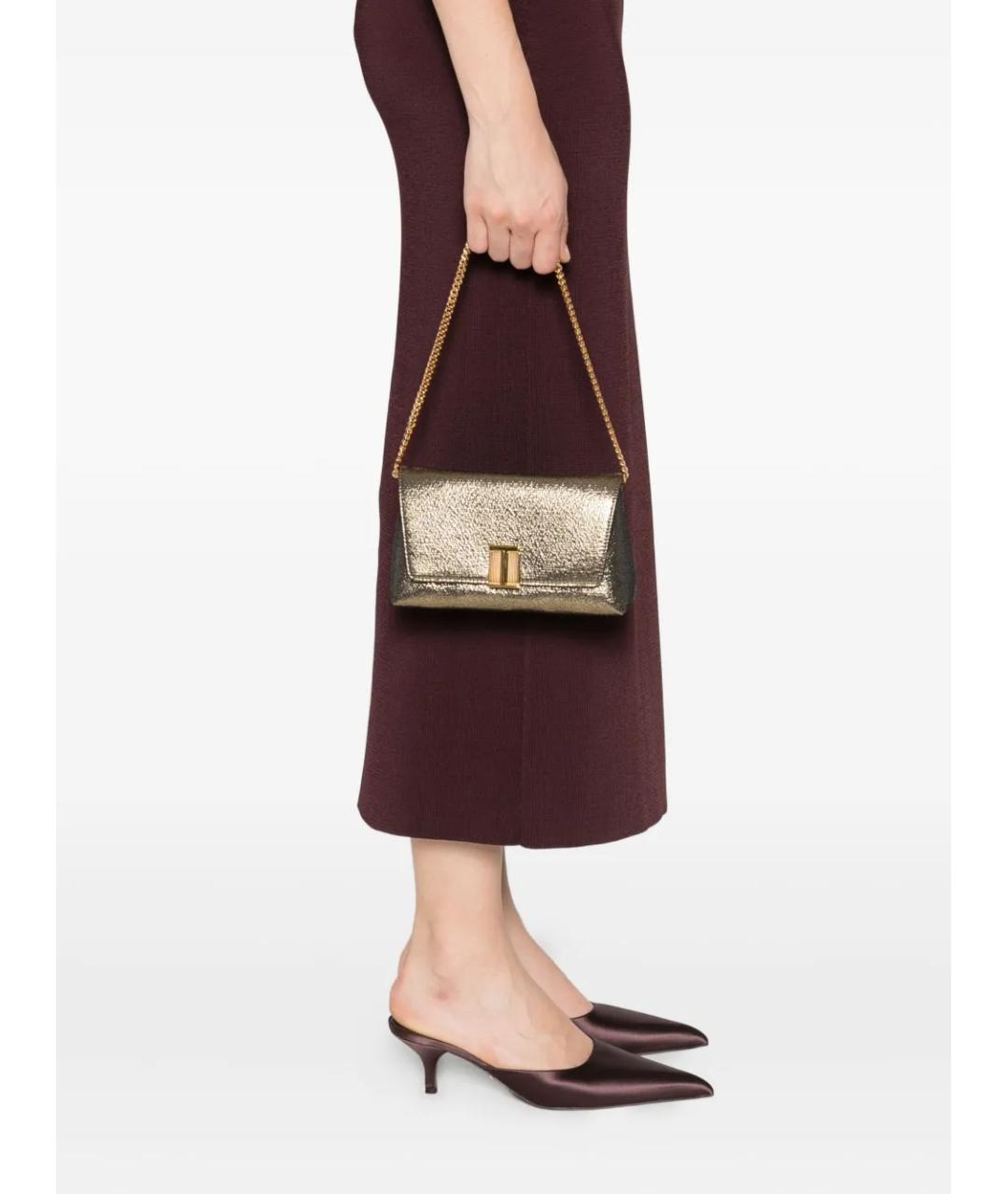 TOM FORD Золотая сумка через плечо, фото 2