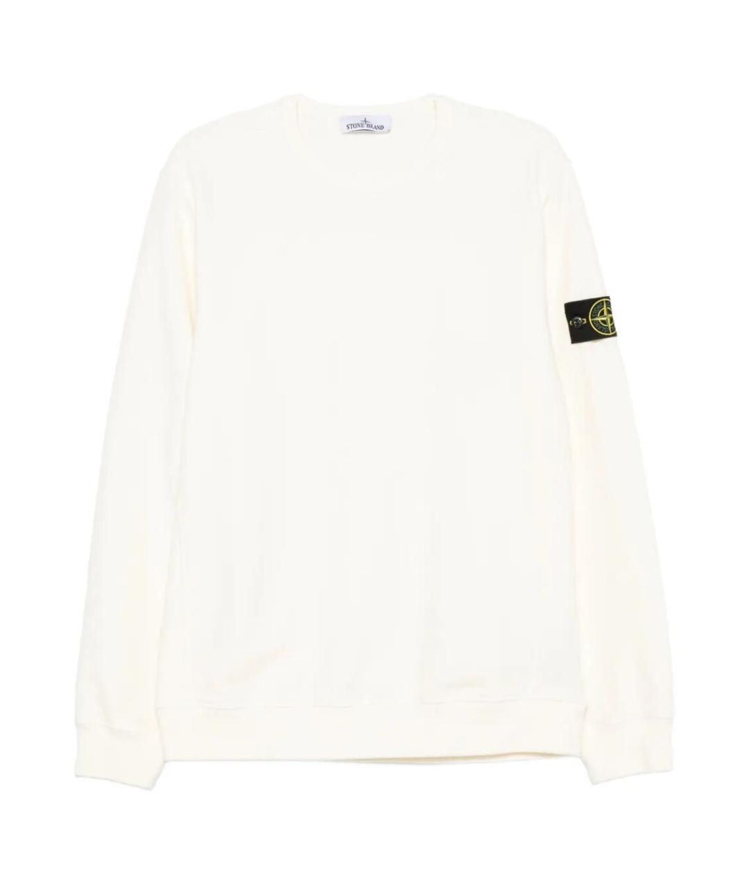 STONE ISLAND Белый джемпер / свитер, фото 1