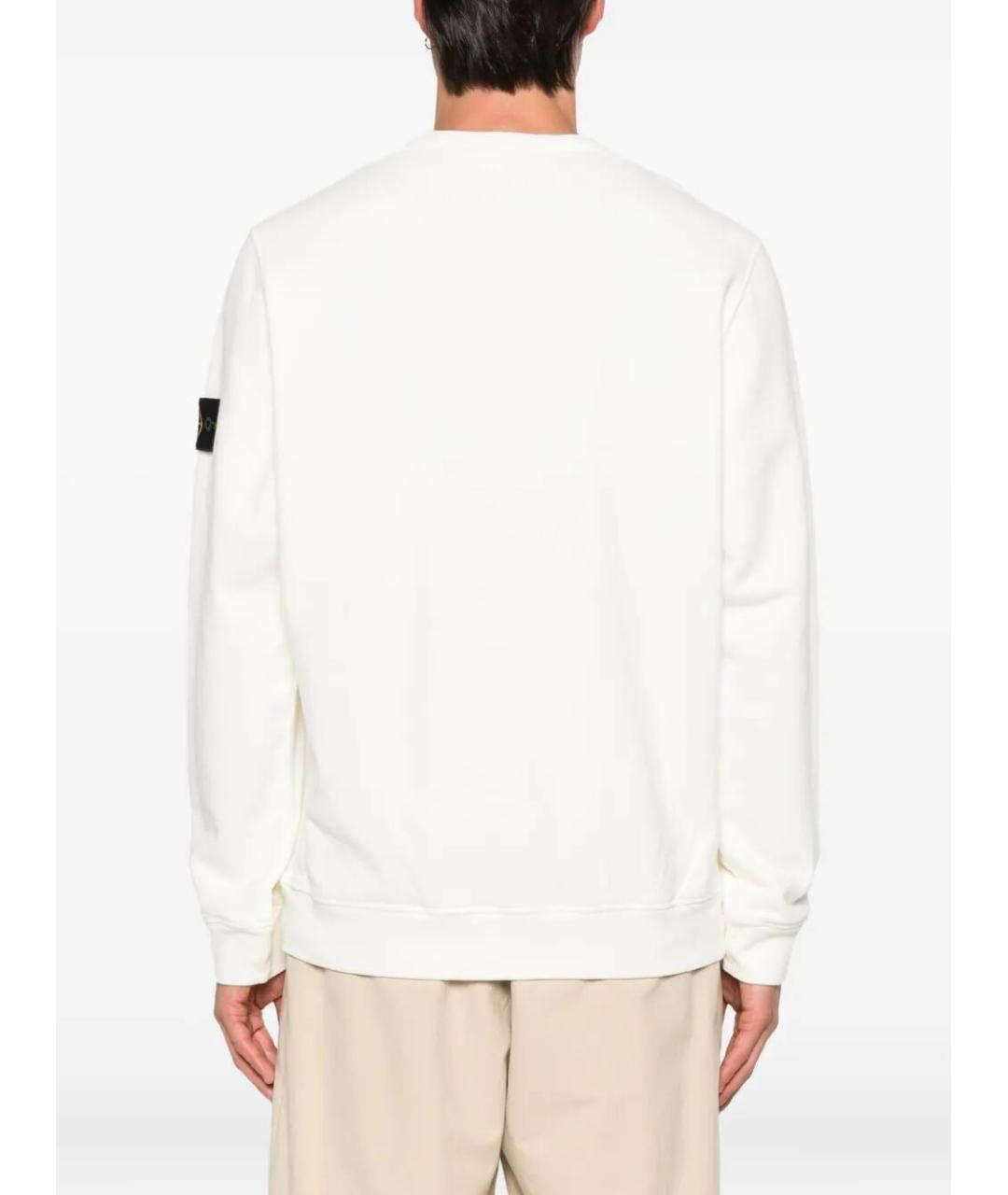 STONE ISLAND Белый джемпер / свитер, фото 4