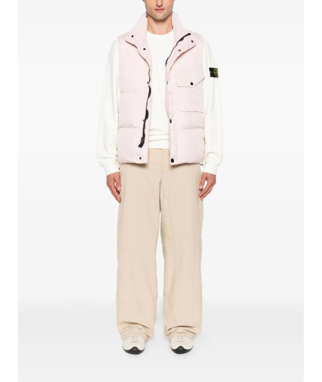 STONE ISLAND Белый джемпер / свитер, фото 5