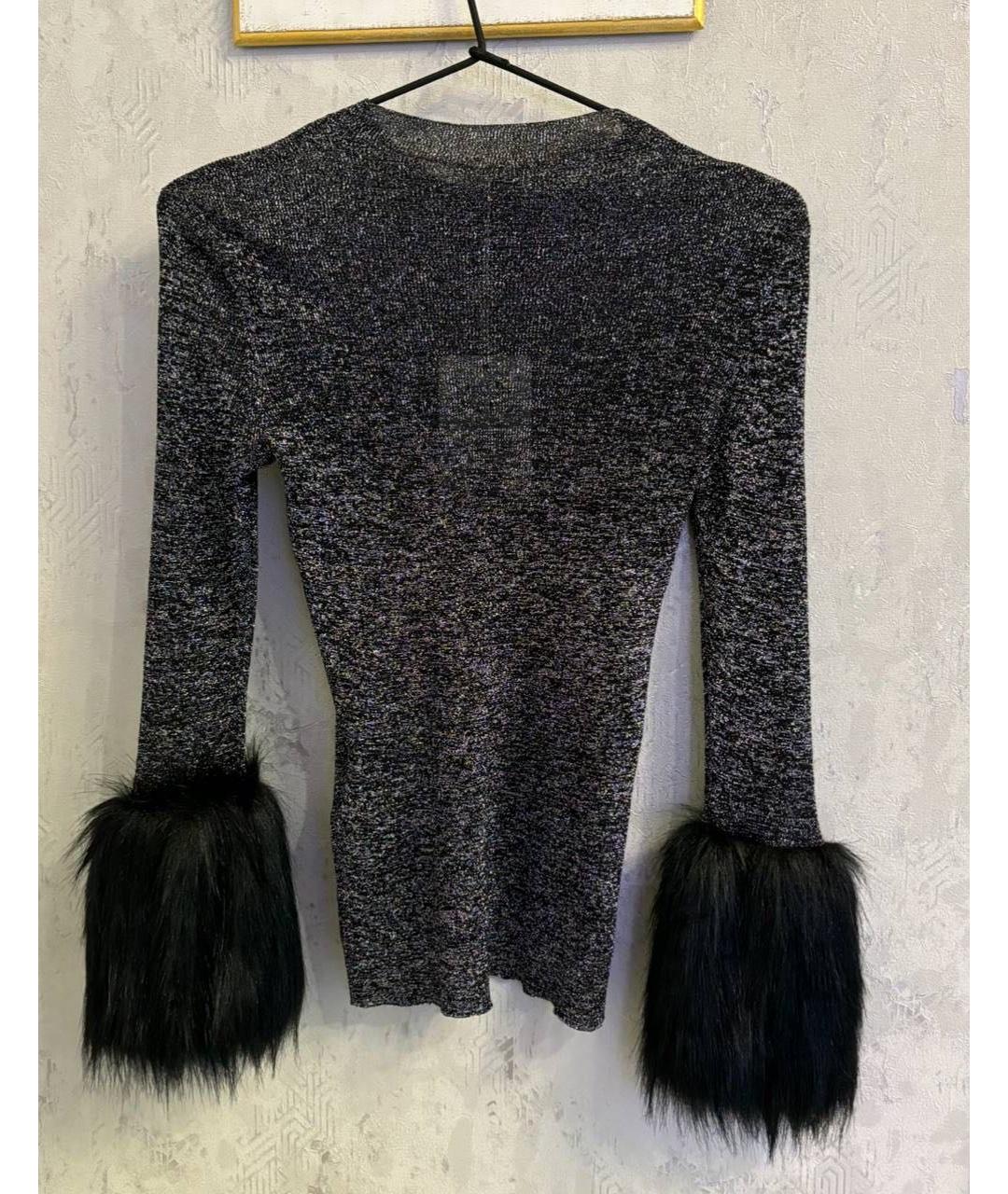 SAINT LAURENT Черный джемпер / свитер, фото 2