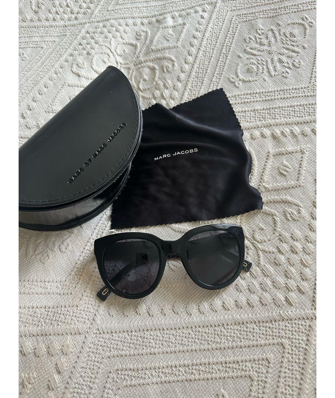 MARC JACOBS Черные пластиковые солнцезащитные очки, фото 5