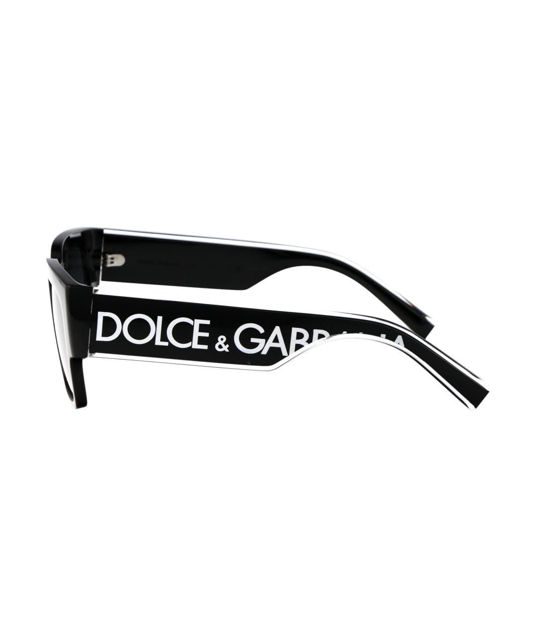 DOLCE&GABBANA Черные солнцезащитные очки, фото 3