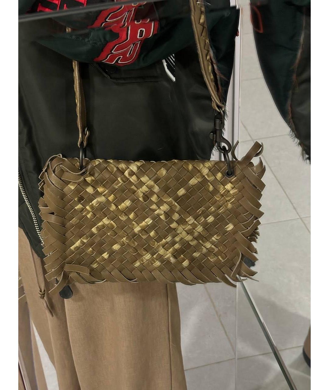 BOTTEGA VENETA Мульти кожаная сумка с короткими ручками, фото 4