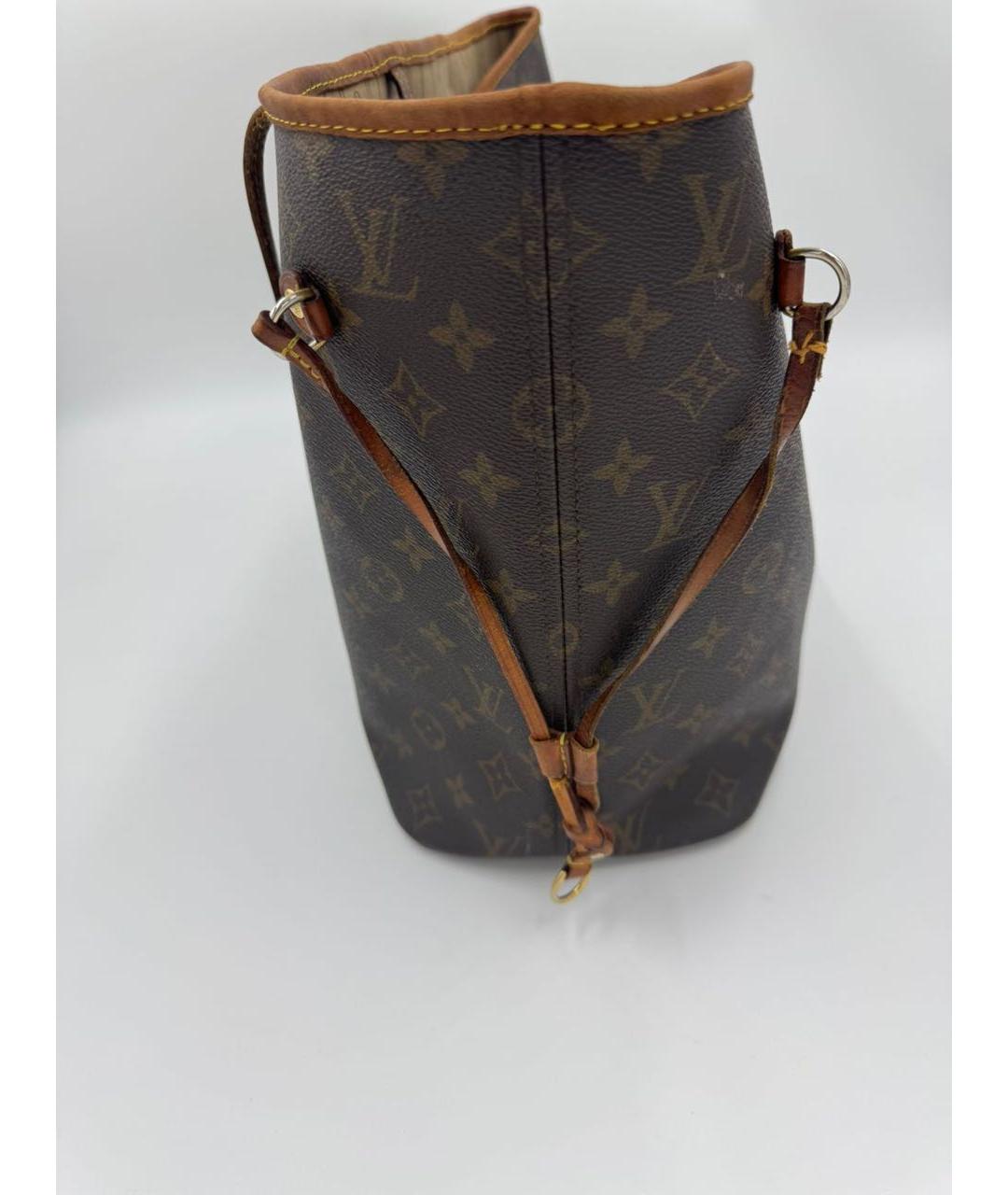 LOUIS VUITTON Коричневая сумка тоут, фото 5