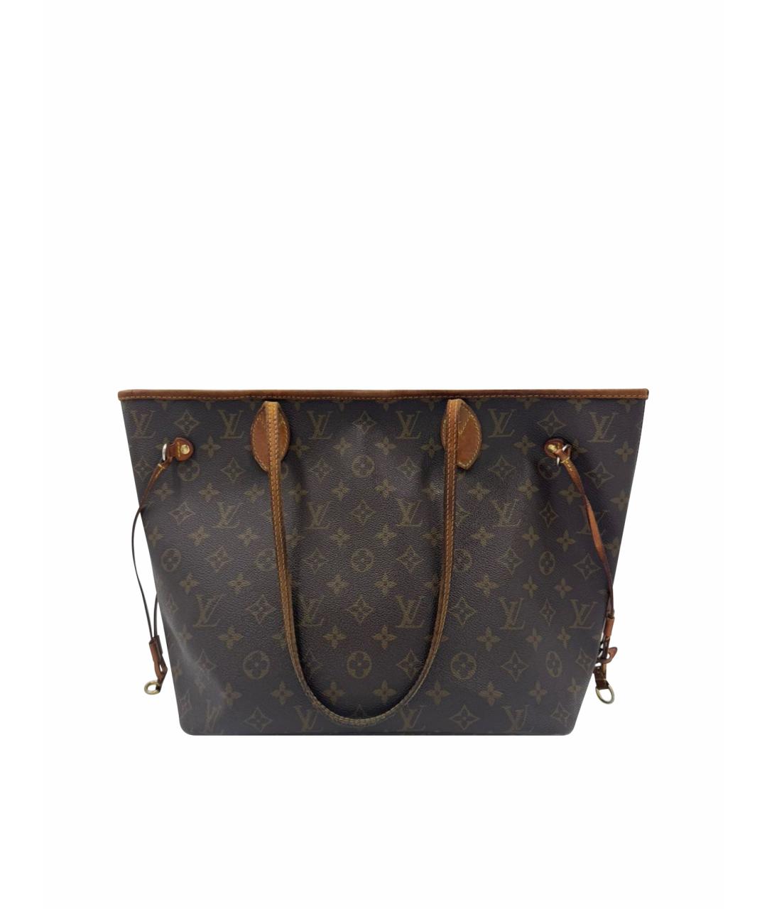 LOUIS VUITTON Коричневая сумка тоут, фото 10